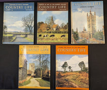 Load image into Gallery viewer, Lot of 5 Vintage Country Life Magazines 1963-1964, UK Publications
