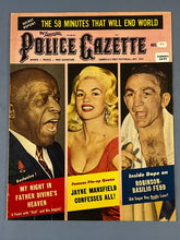 Load image into Gallery viewer, The National Police Gazette Magazine Dec 1957 Jayne Mansfield &amp; Hair Ad
