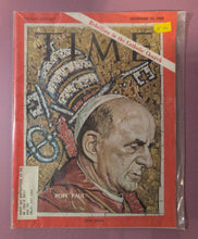 Load image into Gallery viewer, TIME Magazine Nov 22 1968 Pope Paul Rebellion Catholic Church Canada Edition
