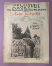 Load image into Gallery viewer, Antique 1914 Boston Sunday Globe National Sunday Magazine - Burbank cover
