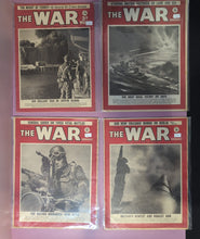 Load image into Gallery viewer, Lot of 4 The WAR Illustrated Weekly Pictorial Magazines WWII Era Issues 74-78
