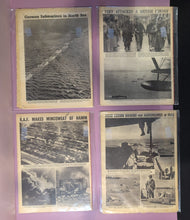 Load image into Gallery viewer, Lot of 4 Vintage &quot;The War&quot; &amp; &quot;The War Pictorial&quot; WWII Magazines
