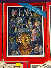 Load image into Gallery viewer, Lot of 5 Vintage TIME Magazines 1961-1963: Rusk, Betancourt, De Gaulle
