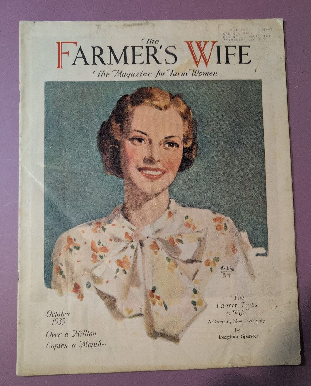The Farmer's Wife Magazine October 1935 - The Farmer Traps a Wife