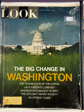 Load image into Gallery viewer, Lot of 4 LOOK Magazines 1966 - Washington, Sinatra, Palmer, Reagan Covers
