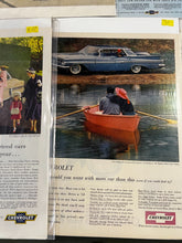 Load image into Gallery viewer, Lot of 10 Vintage Chevrolet Magazine Print Ads - Various Models &amp; Years
