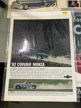Load image into Gallery viewer, Lot of 10 Vintage Chevrolet &amp; GM Car Magazine Advertisements 1950s 1960s
