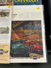 Load image into Gallery viewer, Lot of 10 Vintage Chevrolet &amp; GM Car Magazine Advertisements 1950s 1960s
