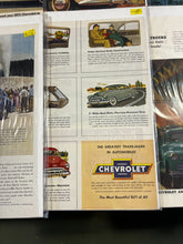 Load image into Gallery viewer, Lot of 10 Vintage Chevrolet &amp; GM Car Magazine Advertisements 1950s 1960s
