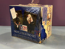 Load image into Gallery viewer, 1992 PGA TOUR PRO SET Trading Card Box (Opened no packs missing)
