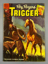 Load image into Gallery viewer, Dell Comic Roy Rogers&#39; Trigger #12 Trigger Comes Home (1955)
