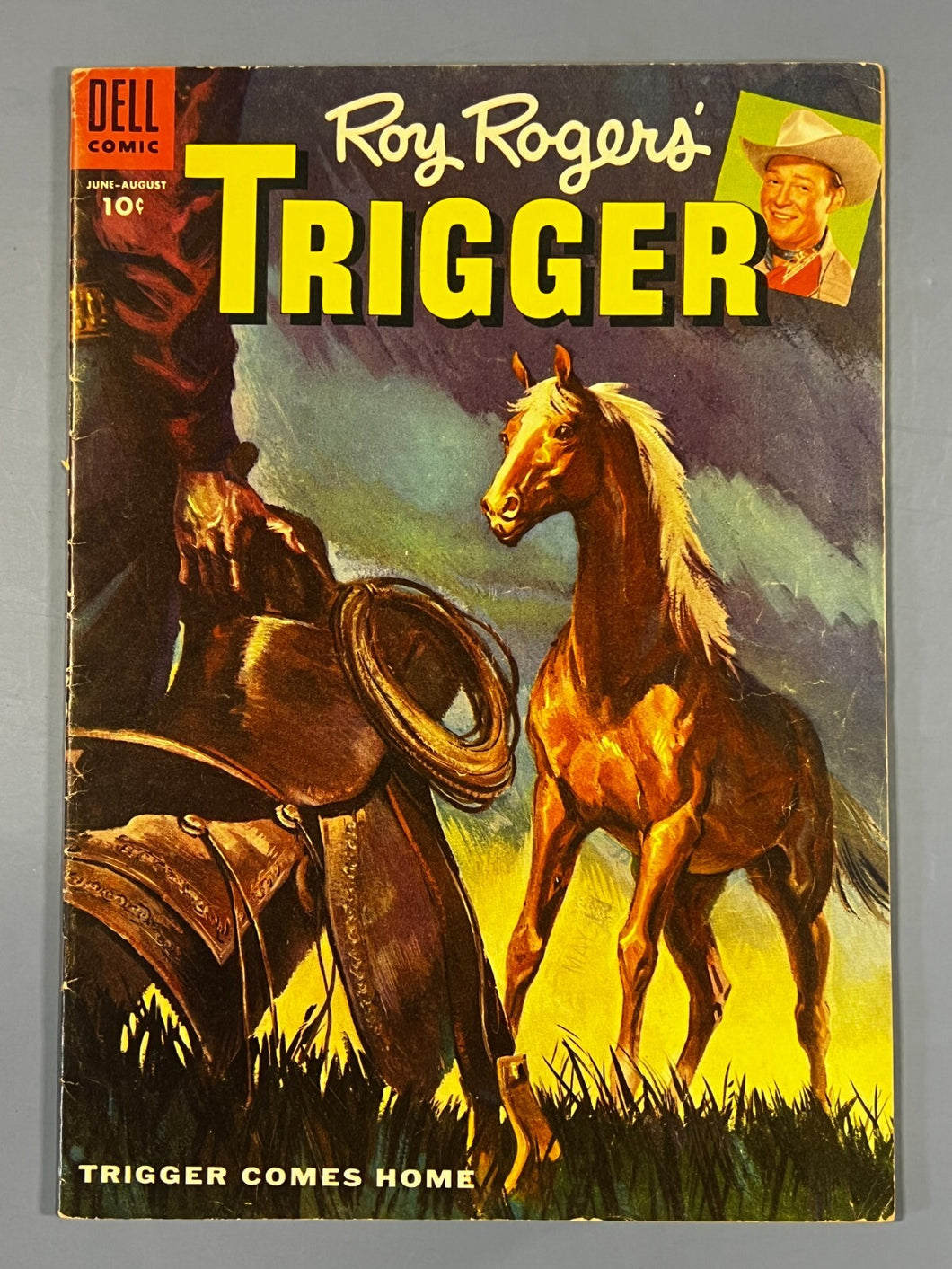 Dell Comic Roy Rogers' Trigger #12 Trigger Comes Home (1955)
