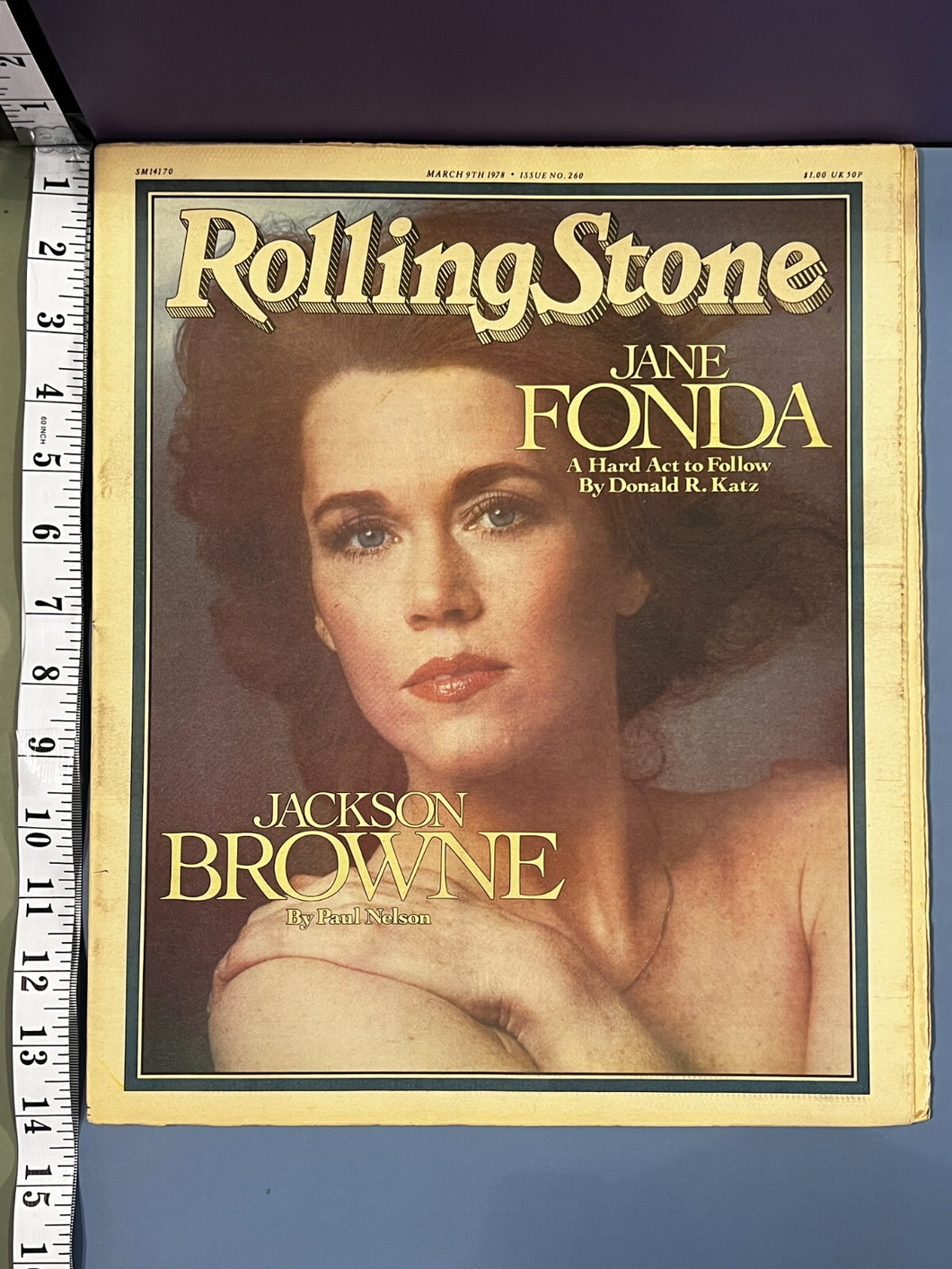 Rolling Stone Magazine March 29th 1979 Issue No. 280 Jane Fonda Jackson Browne