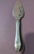 Load image into Gallery viewer, Birks Pie Cake Server Ornate Sterling Silver Handle With Tudor Pattern
