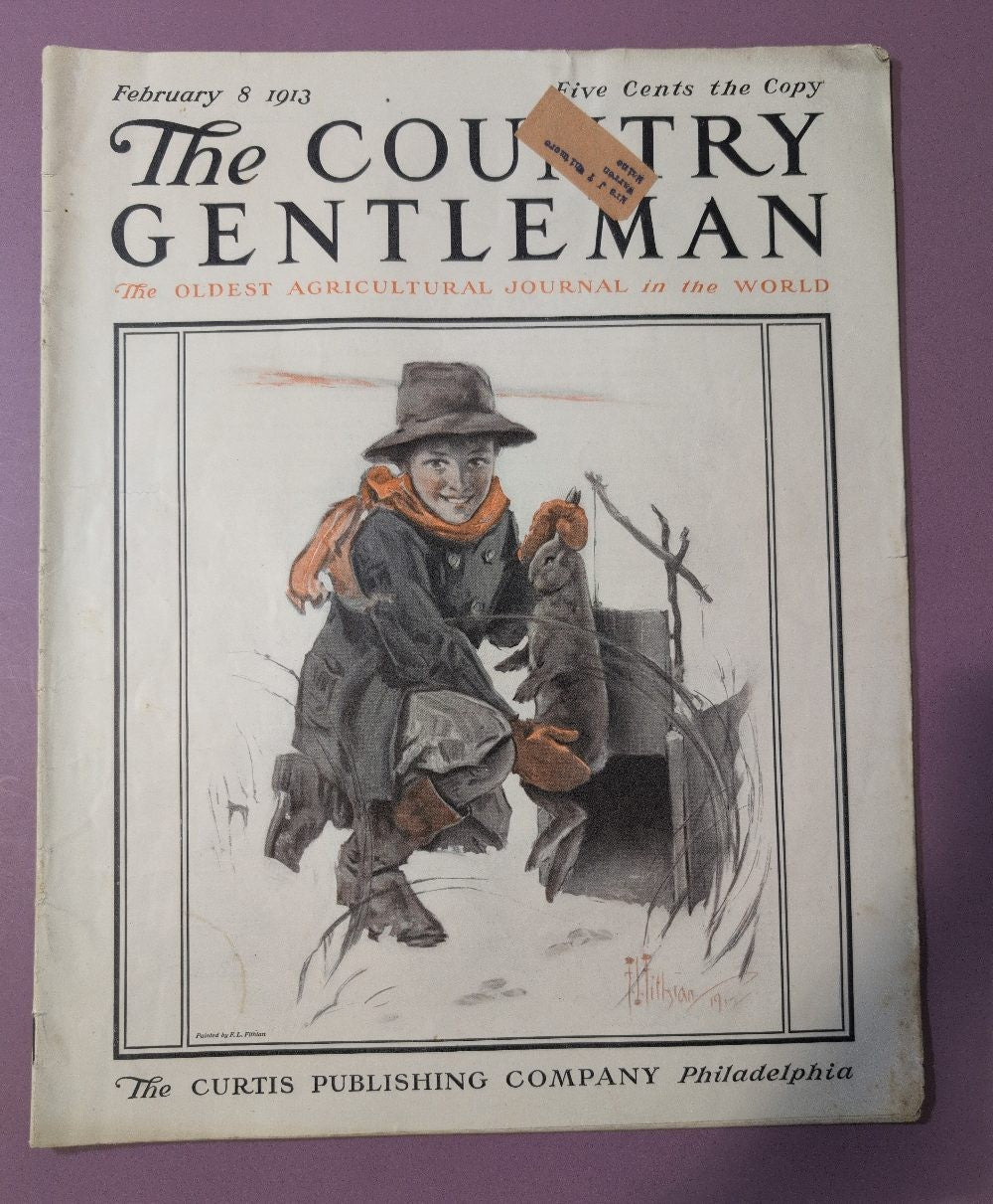The Country Gentleman Magazine February 8 1913 - Oldest Agricultural Journal