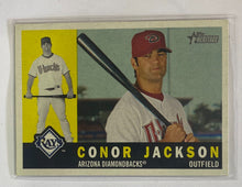 Load image into Gallery viewer, 2009 Topps Heritage Conor Jackson Arizona Diamondbacks Error SSD Rays 58
