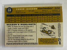 Load image into Gallery viewer, 2009 Topps Heritage Conor Jackson Arizona Diamondbacks Error SSD Rays 58
