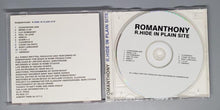 Load image into Gallery viewer, R.Hide in Plain Site by Romanthony (CD, Mar-2000) - CD Promo
