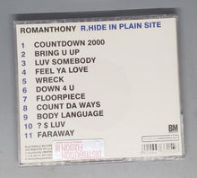 Load image into Gallery viewer, R.Hide in Plain Site by Romanthony (CD, Mar-2000) - CD Promo
