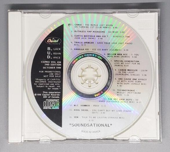 CDPRO Vol #20 2nd Edition B.U.D. Capitol (CD, Oct. 1990)