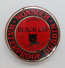 Load image into Gallery viewer, Brown Black Cat - Nonsuch Waterproof Dubbin Toronto Tin
