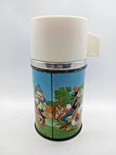 Load image into Gallery viewer, 1963 Walt Disney&#39;s Mickey Mouse Club Metal Lunchbox and Thermos (Aladdin)
