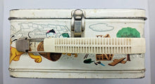 Load image into Gallery viewer, 1963 Walt Disney&#39;s Mickey Mouse Club Metal Lunchbox and Thermos (Aladdin)
