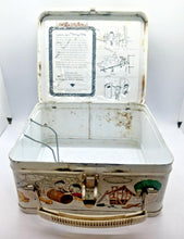Load image into Gallery viewer, 1963 Walt Disney&#39;s Mickey Mouse Club Metal Lunchbox and Thermos (Aladdin)
