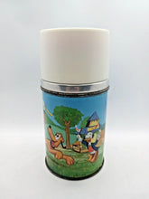 Load image into Gallery viewer, 1963 Walt Disney&#39;s Mickey Mouse Club Metal Lunchbox and Thermos (Aladdin)
