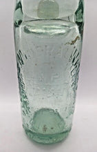 Load image into Gallery viewer, Antique Peacock&#39;s Mineral Water Company Ltd Codd Marble Glass Bottle with Marble
