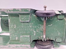 Load image into Gallery viewer, Vintage Hubley 1950’s Metal Wrecker Green Tow Truck 6 3/4&quot; Kiddie Toy # 452 USA
