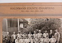 Load image into Gallery viewer, 1921-1925 Haldimand County Champions Baseball Team Photo
