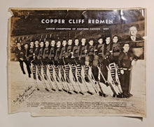 Load image into Gallery viewer, 1937 Copper Cliff Redmen Jr Champions of Eastern Canada Team Type I Photo Signed
