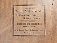 Load image into Gallery viewer, 1903 Simcoe Baseball Club Team Photo with Original Frame by A.E. Snelgrove
