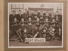 Load image into Gallery viewer, 1938-39 Canada Packers House League Champions &quot;Night Hawks&quot; Hockey Team Photo
