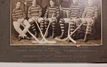 Load image into Gallery viewer, 1904 Science Hockey Team Interclass Champions Cabinet Photo
