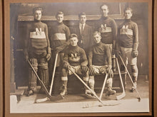 Load image into Gallery viewer, C-1900s Hockey Team Cabinet Photo
