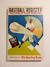Load image into Gallery viewer, 1961 Edition Baseball Register The Game's Four Hundred Book
