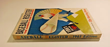 Load image into Gallery viewer, 1961 Edition Baseball Register The Game's Four Hundred Book
