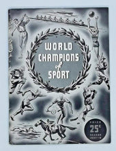 Load image into Gallery viewer, 1937-1938 Beehive Corn Syrup World Champions of Sport Book [RARE]

