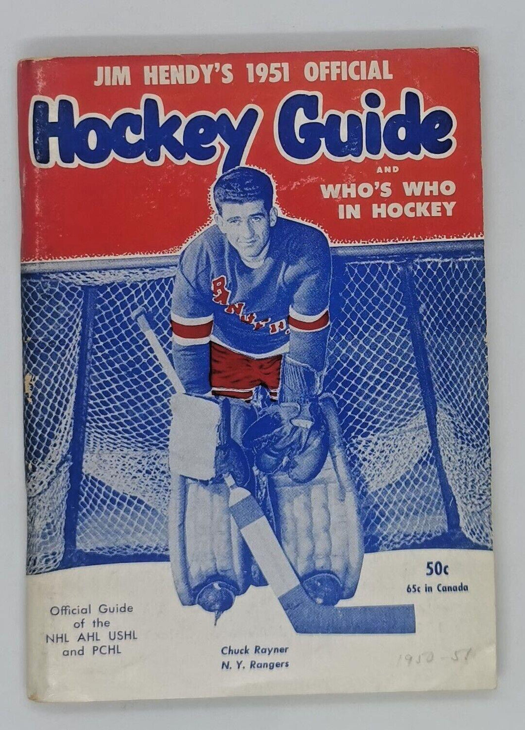 1951 Jim Hendy Hockey Guide