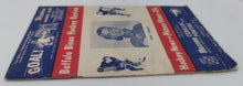 Load image into Gallery viewer, 1954-1955 Buffalo Bison Hockey Review Program, Jacques Plante In Game
