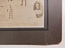 Load image into Gallery viewer, 1919 Fields National&#39;s Amateur Hockey Champions USA Cabinet Portrait Photo Rare

