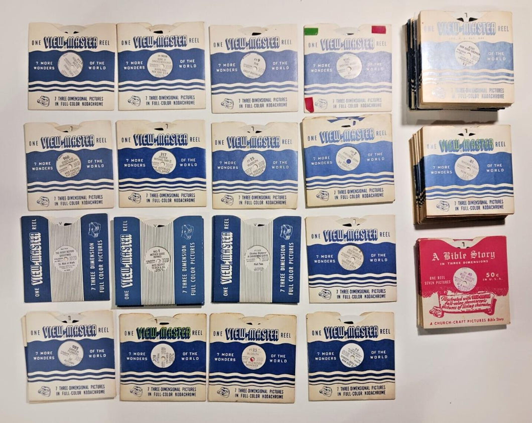 Lot of Miscellaneous Reels (60 Reels total)