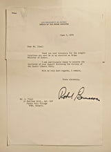 Load image into Gallery viewer, 1970 Premiers of Quebec Robert Bourassa Signed Autograph Letter
