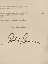 Load image into Gallery viewer, 1970 Premiers of Quebec Robert Bourassa Signed Autograph Letter
