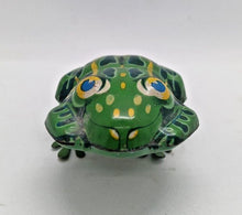 Load image into Gallery viewer, Vintage LineMar Toys Wind Up Frog Hopping Moving Japan Tin no Key
