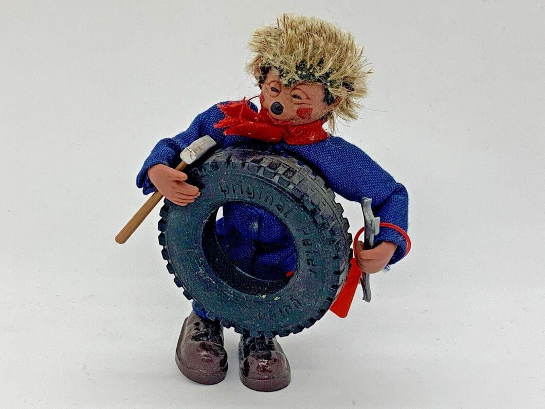 Vintage Peter-Figuren Mechanic 3.5in Figurine RARE