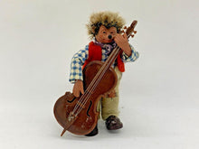 Load image into Gallery viewer, Vintage Peter-Figuren Playing the Cello 3.5in Figurine RARE
