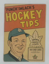 Load image into Gallery viewer, 1963  &quot;Punch&quot; Imlach&#39;s Hockey Tips Toronto Maple Leafs
